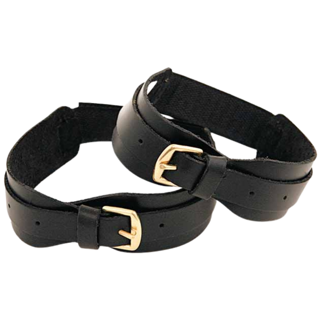 Easy-On Garter Straps in Black 
