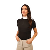 Equisite 'Bella' Schooling Top in Black - Women's Large