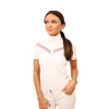 Equisite 'Evelyn' Shirt in White - Women's Small