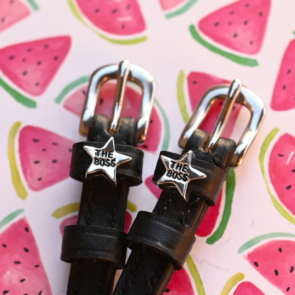 Mane Jane Spur Straps in The Boss - 17"