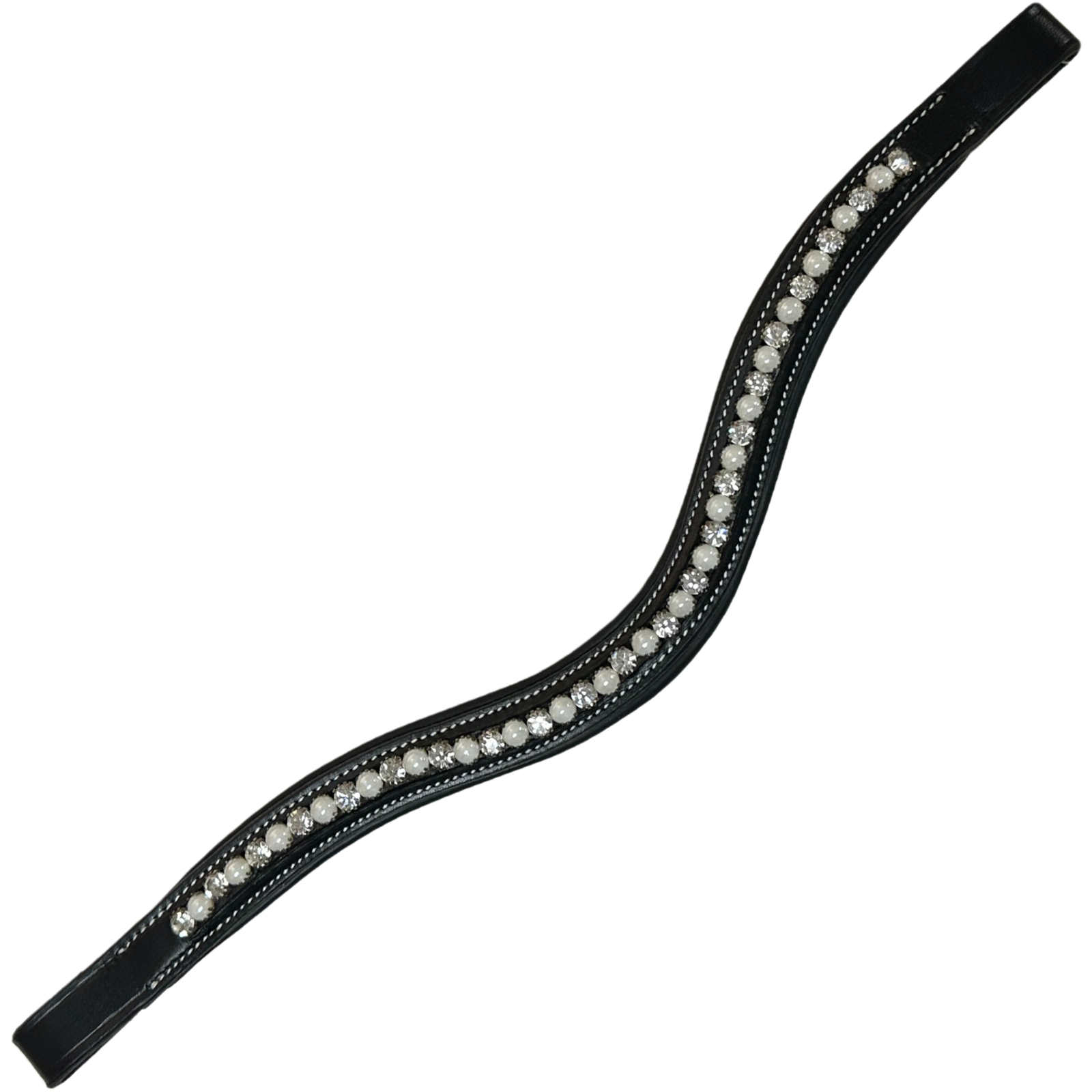 Red Barn 'Pace' Browband in Black