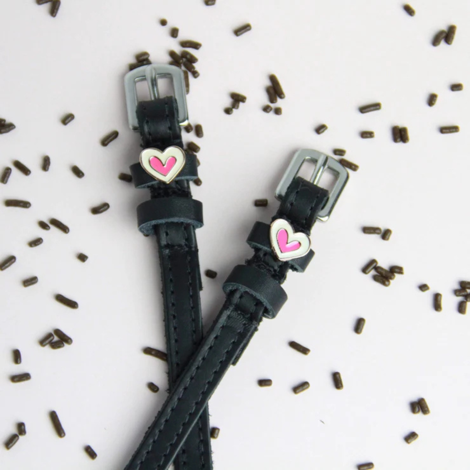 Mane Jane Spur Straps in Heart Smooshes 