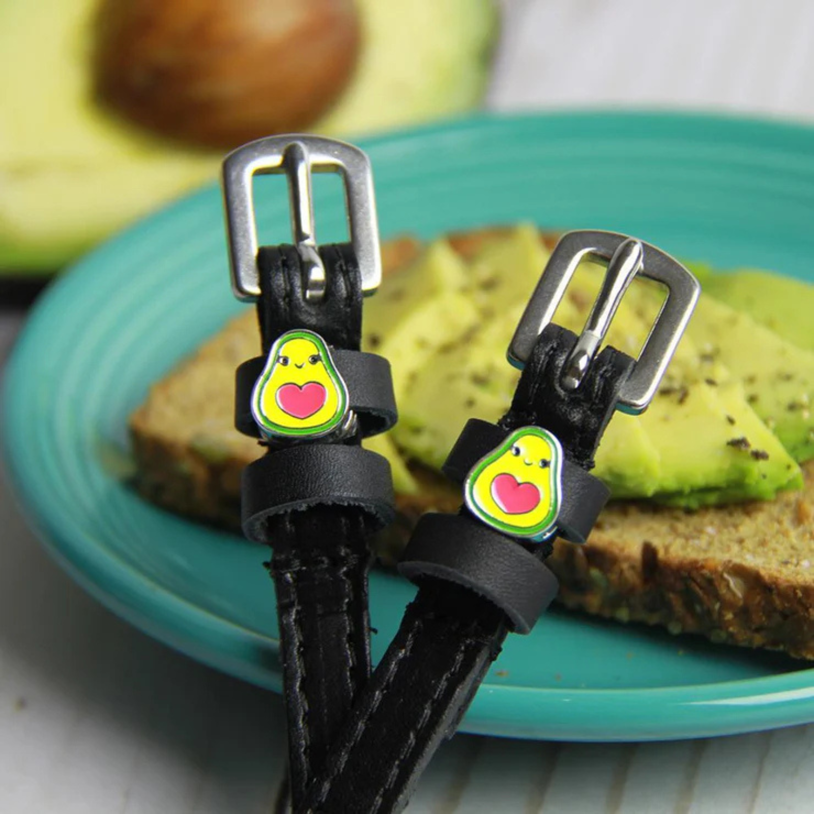 Mane Jane Spur Straps in Happy Avocado