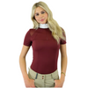 Equisite 'Bella' Schooling Top in Cabernet - Women's Large