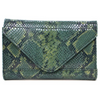 KL Select Phone Pocket in Dark Green Snake - Medium