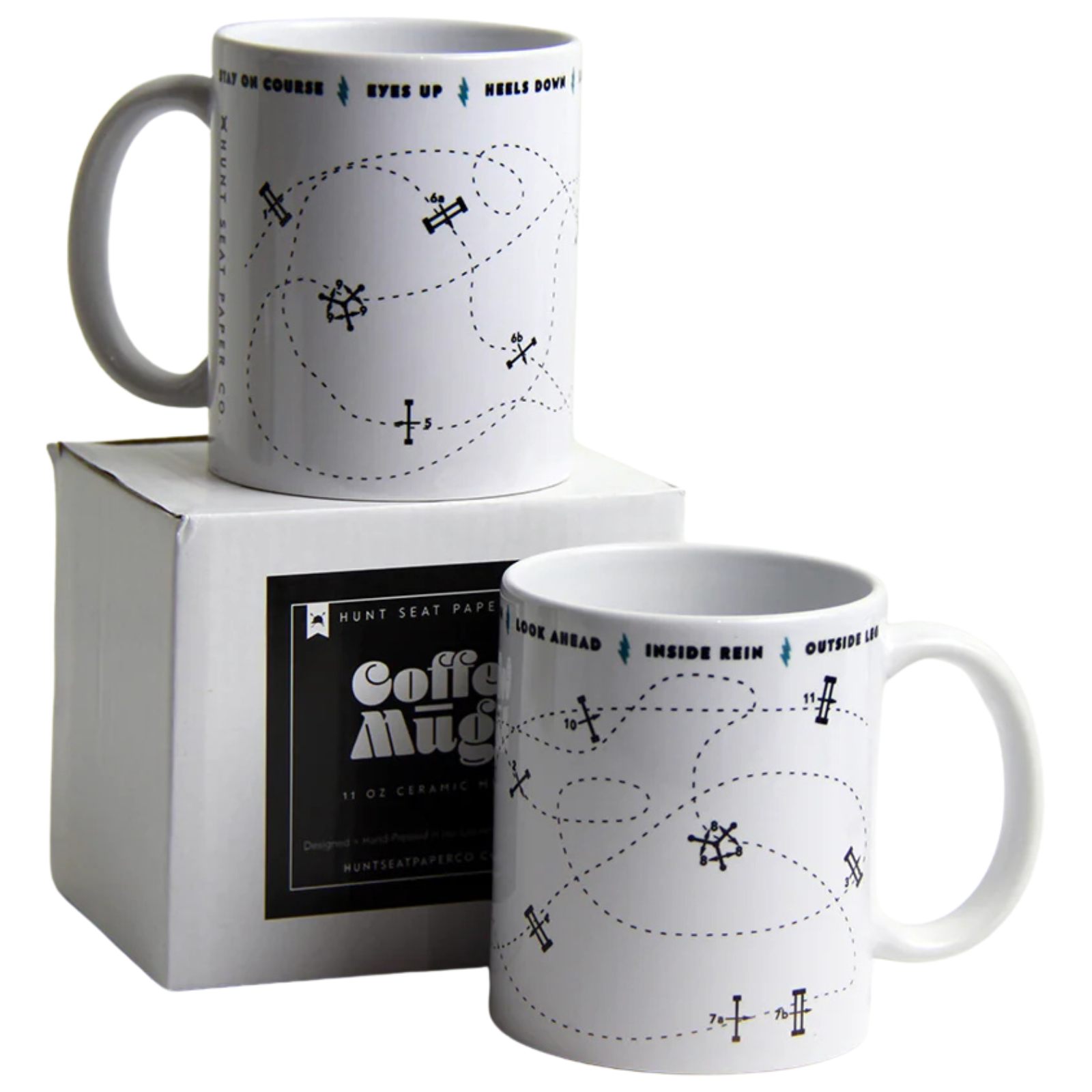 Hunt Seat Paper Co. 'Off Course' Mug