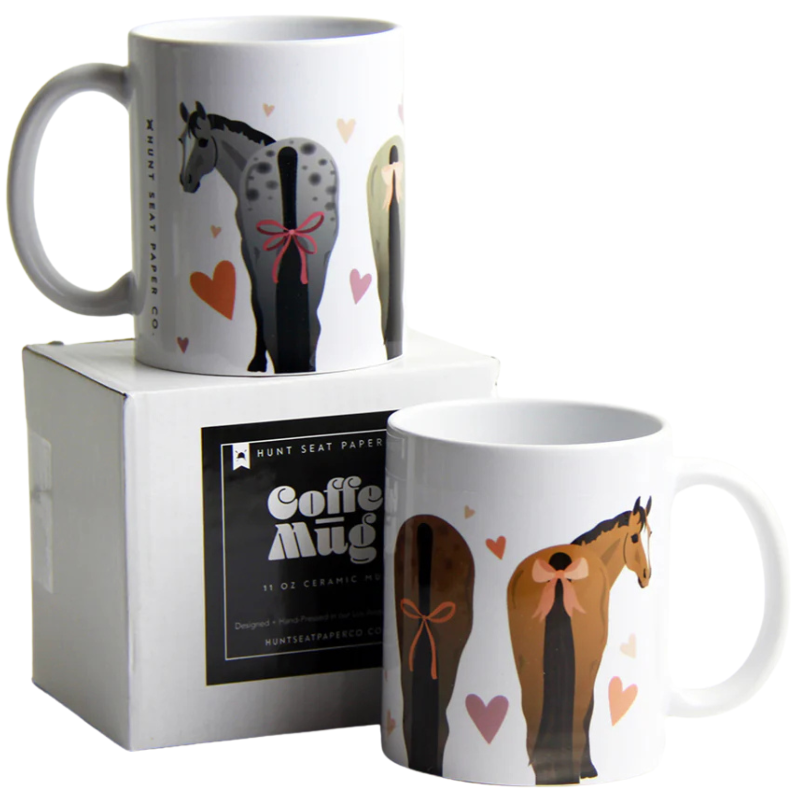 Hunt Seat Paper Co. 'Croquette Butts' Mug