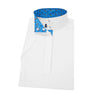 Essex Classics Talent Yarn Show Shirt in White/Roosters
