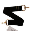 Elastic Snaffle Bit Belt in Black/Gold