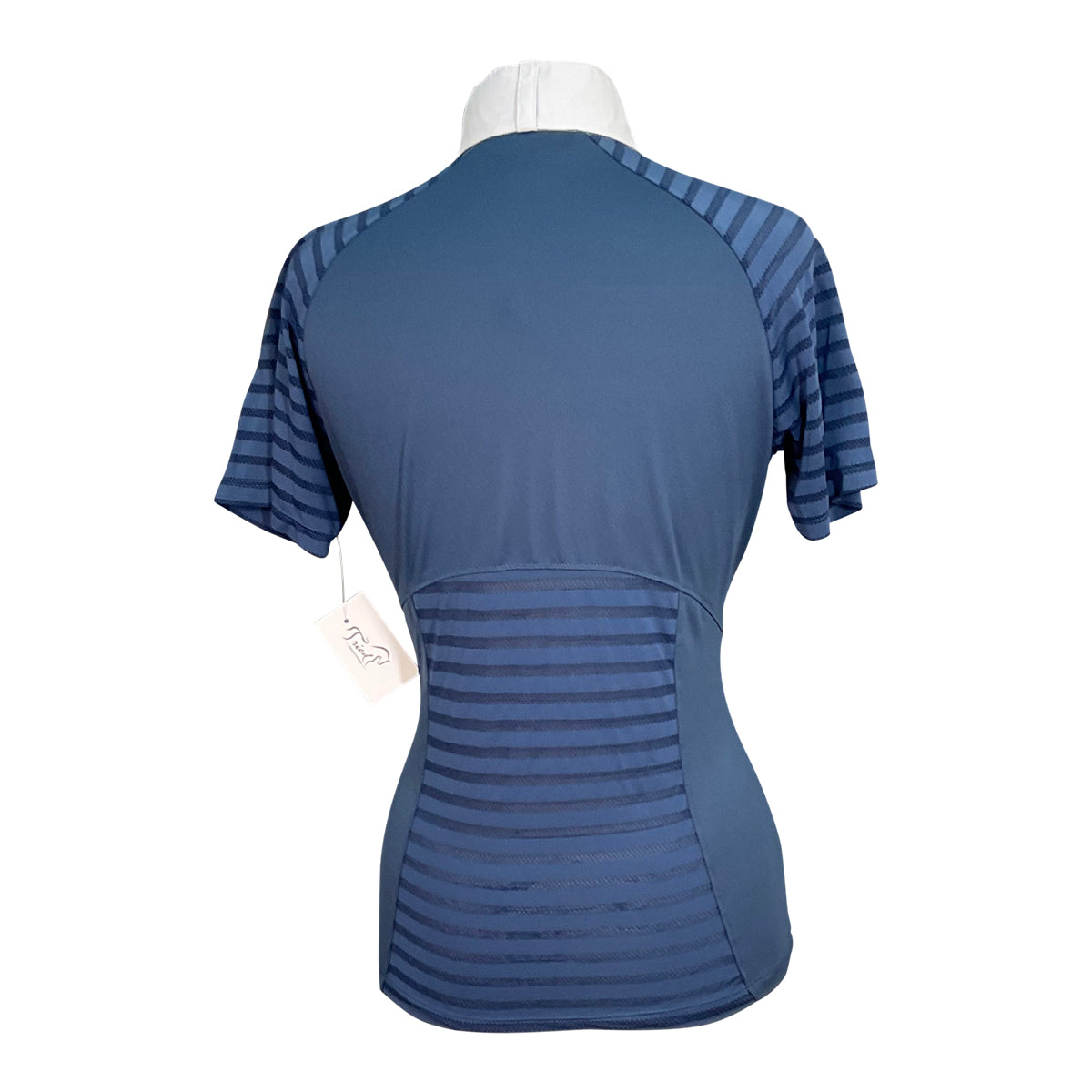 Ariat Aptos Vent Short Sleeve Show Shirt Pro Series  in Navy - Women's XS