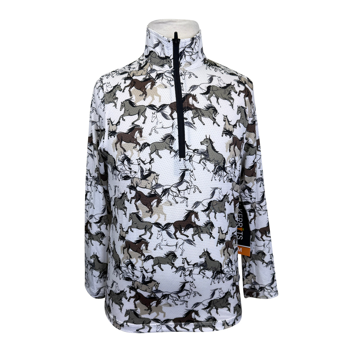 Kerrits 'Ice Fil' LS Shirt in Opal Roam Free