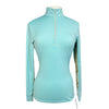 RJ Classics 'Ella 37.5' Training Long Sleeve Shirt in Brook Green/Leathers Mesh - Women's XS