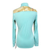 RJ Classics 'Ella 37.5' Training Long Sleeve Shirt in Brook Green/Leathers Mesh - Women's XS