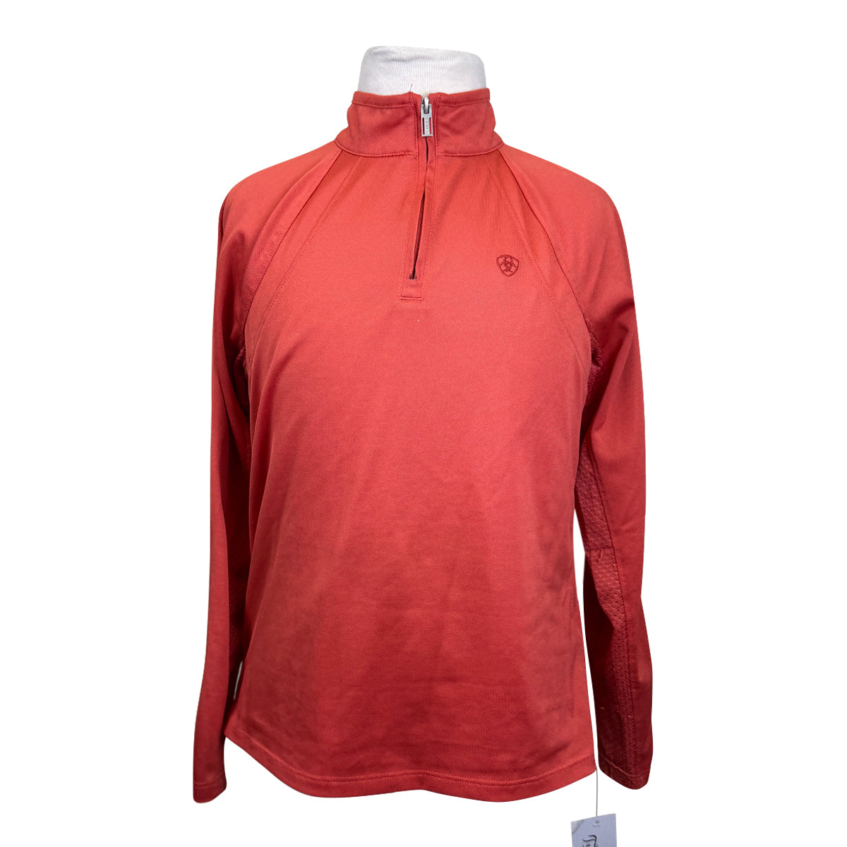 Ariat 'Sunstopper 3.0' Kids Baselayer in Blood Orange