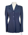 Grand Prix 'Classic' Jersey Show Coat in Navy