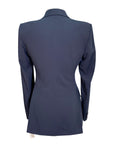 Grand Prix 'Classic' Jersey Show Coat in Navy