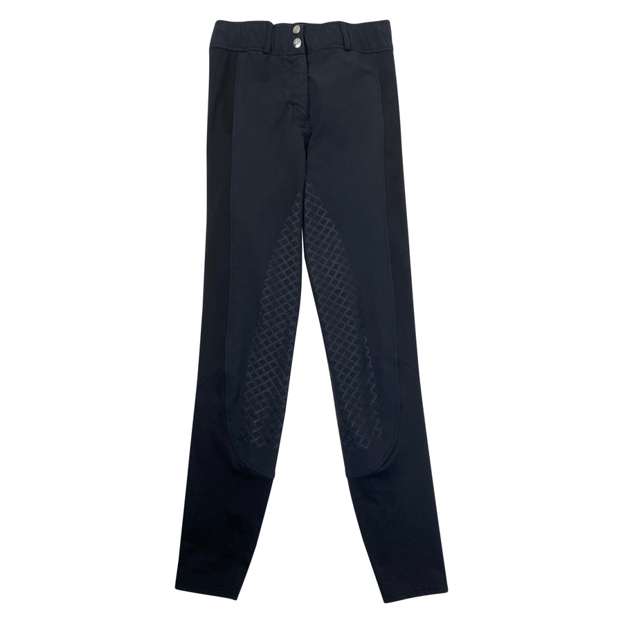 Horze Full Grip Breeches in Black