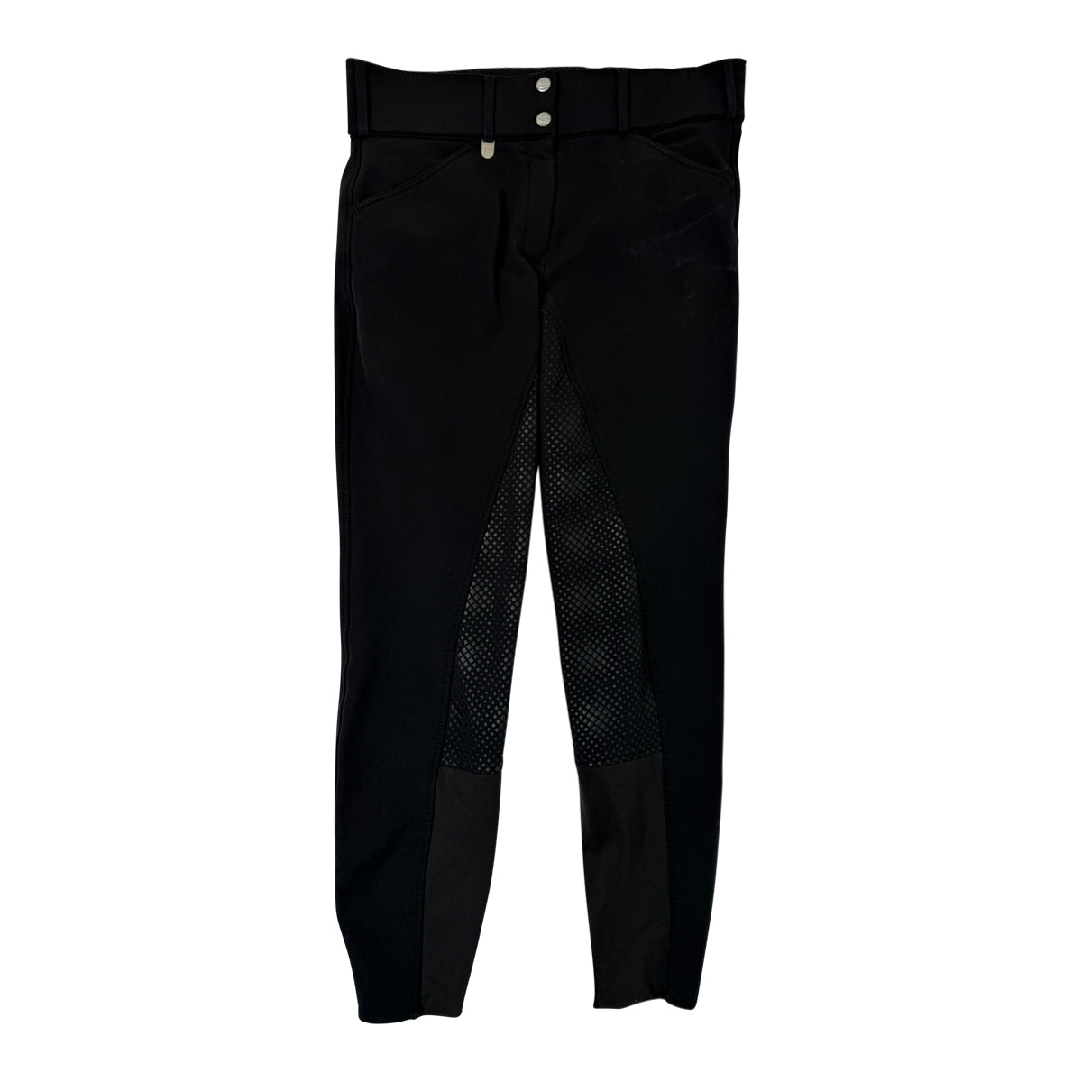 Horze 'Grand Prix' Thermo Full Seat Breeches in Black