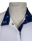 Dover Saddlery 'CoolBlast' Show Shirt Long Sleeve in White/Show Jumping
