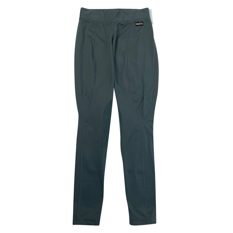 Kerrits Flow Rise Knee Patch Performance Tight in Smoke