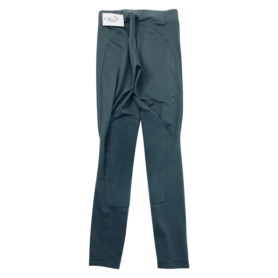 Kerrits Flow Rise Knee Patch Performance Tight in Smoke