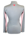 Kastel Denmark Training Jacket in Grey/Pink