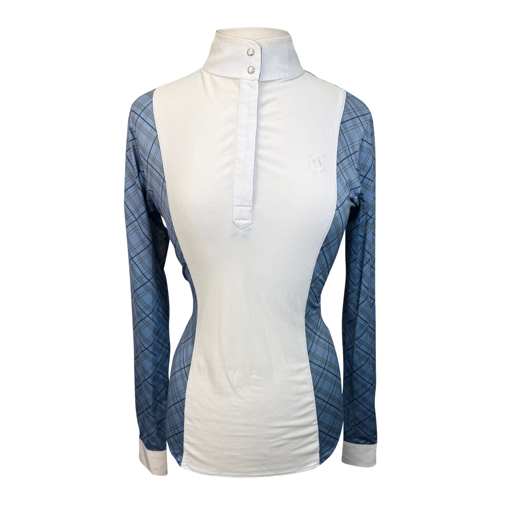 Romfh 'Schuyler' Show Shirt in White/Navy Plaid