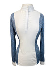 Romfh 'Schuyler' Show Shirt in White/Navy Plaid