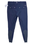 Ariat 'Tri Factor' Knee Patch Breeches in Navy - Women's 30L