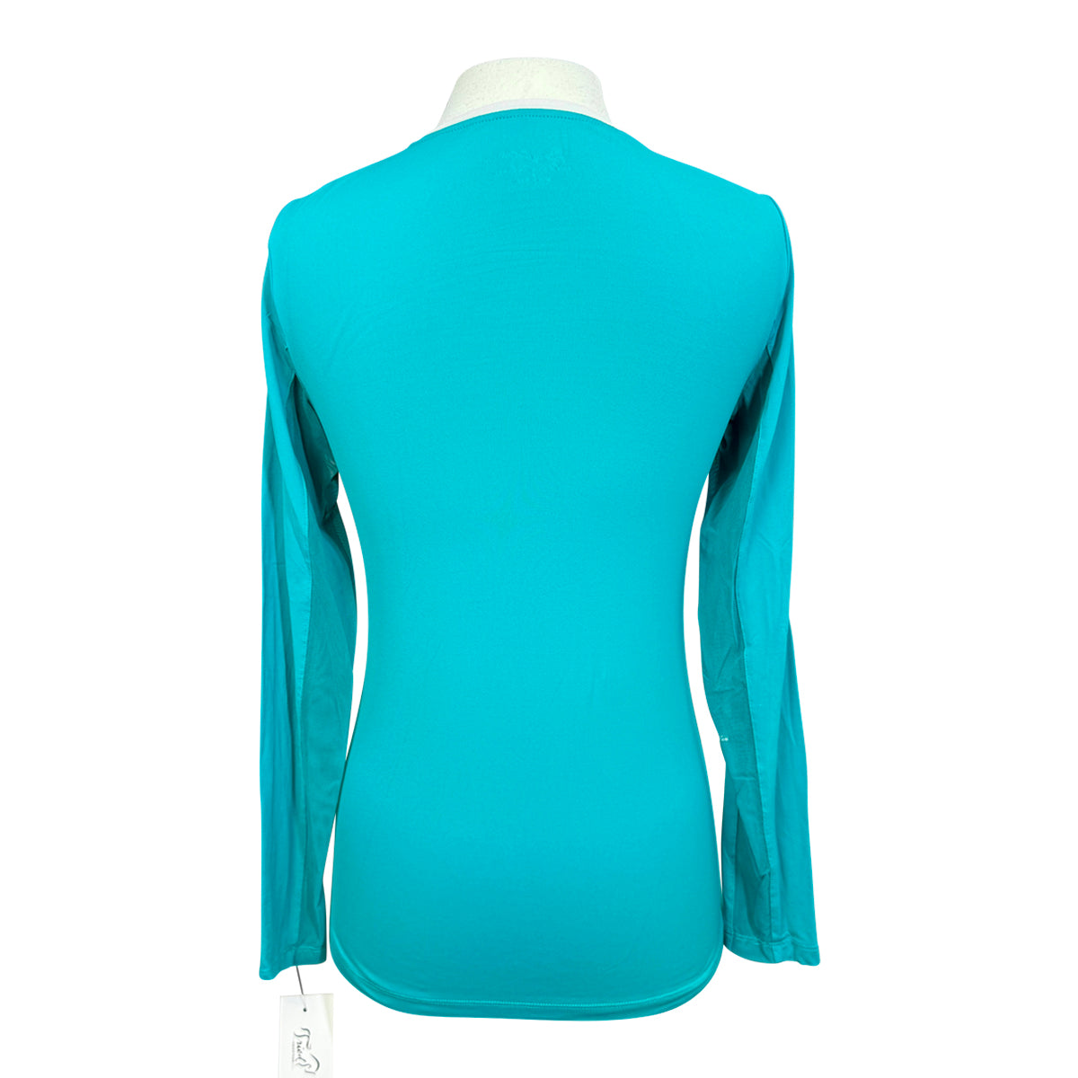 Tailored Sportsman IceFil Long Sleeve Crew Neck in Teal