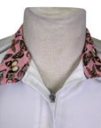Chestnut Bay SkyCool 'Liberty' Youth Long Sleeve Show Shirt in White/Butterflies
