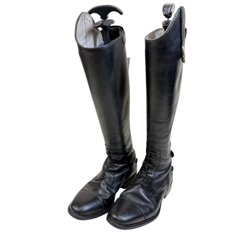 DeNiro Tricolore 'Amiable Smooth' Field Boots in Black