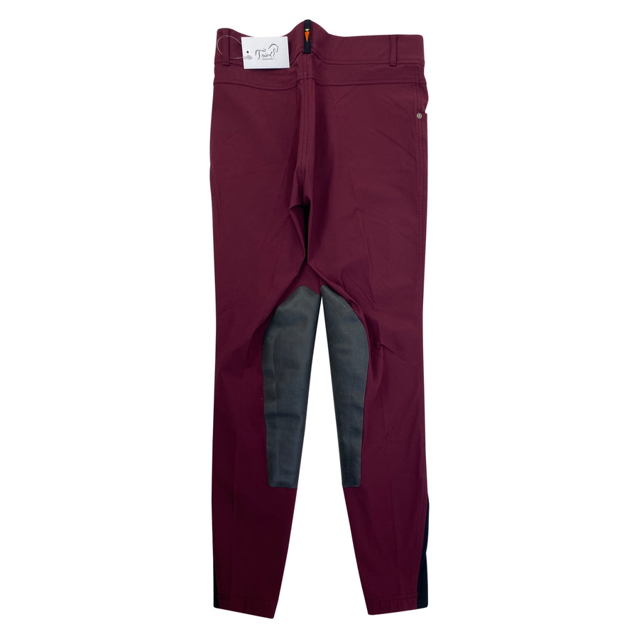 Kerrits 'Crossover II' Knee Patch Breeches in Bordeaux