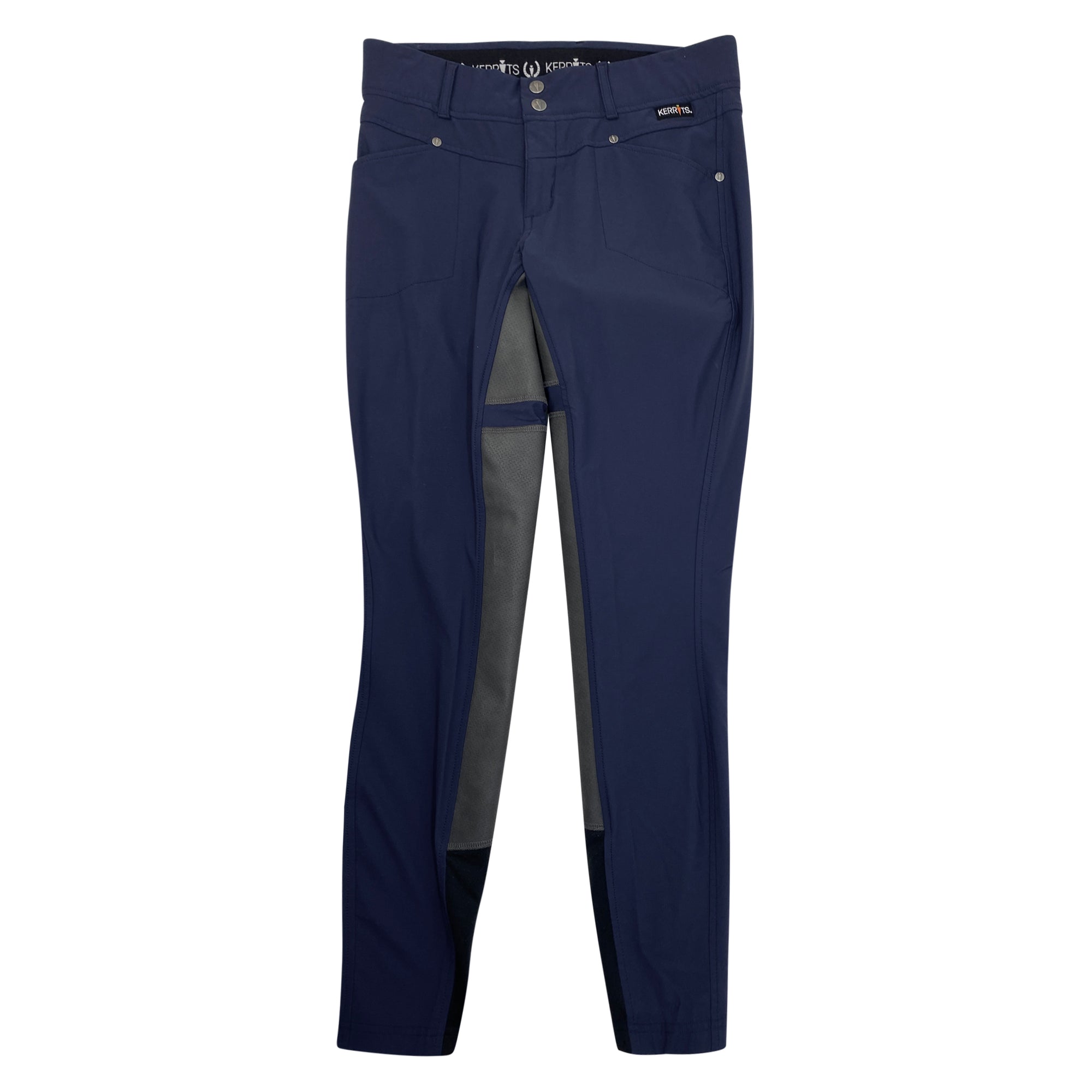 Kerrits 'Crossover' Full Seat Breeches in Navy