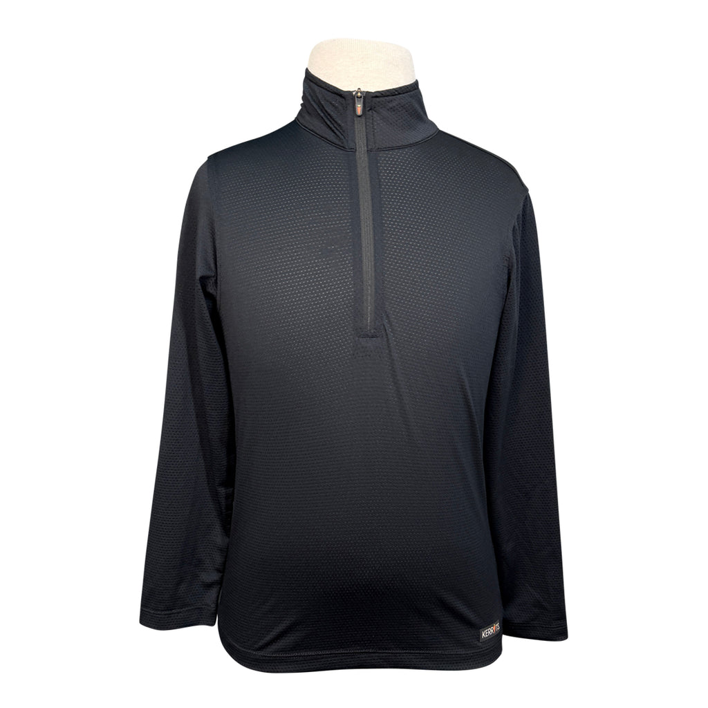 Kerrits Ice Fill Long Sleeve Shirt in Black