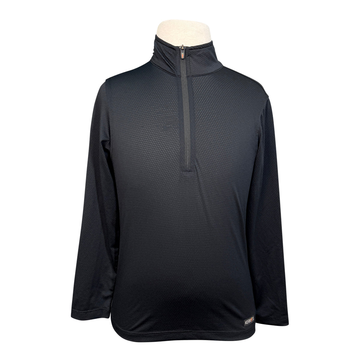 Kerrits Ice Fill Long Sleeve Shirt in Black