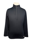 Kerrits Ice Fill Long Sleeve Shirt in Black