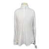 RJ Classics 'Maddie Jr' Long Sleeve Show Shirt in White/Pegasus