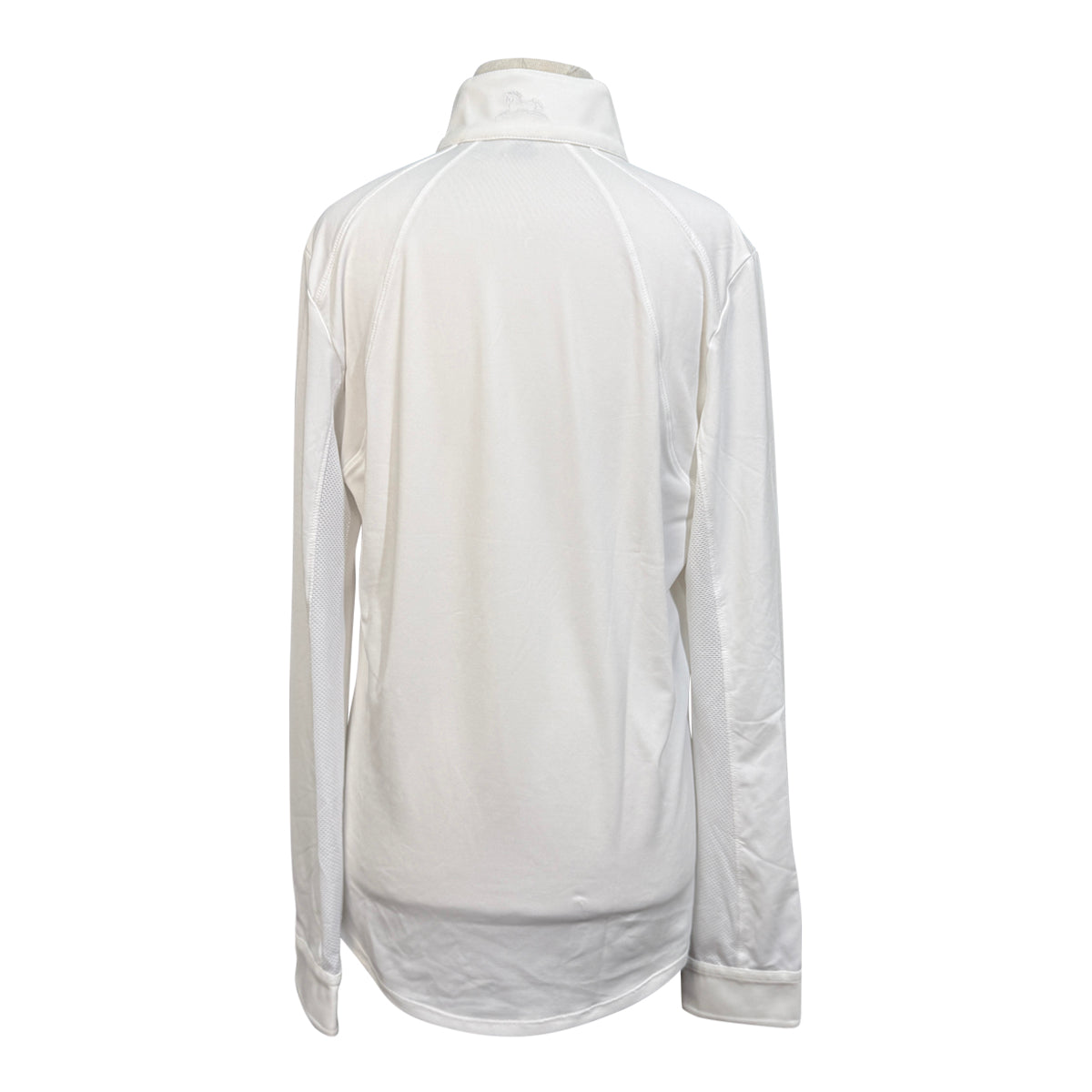 RJ Classics 'Maddie Jr' Long Sleeve Show Shirt in White/Pegasus