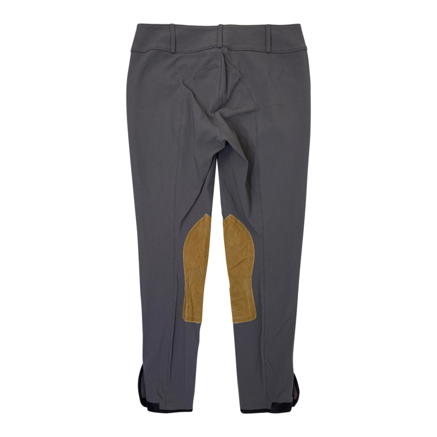 Tailored Sportsman 'Trophy Hunter' Breeches in Graphite/Tan Women's