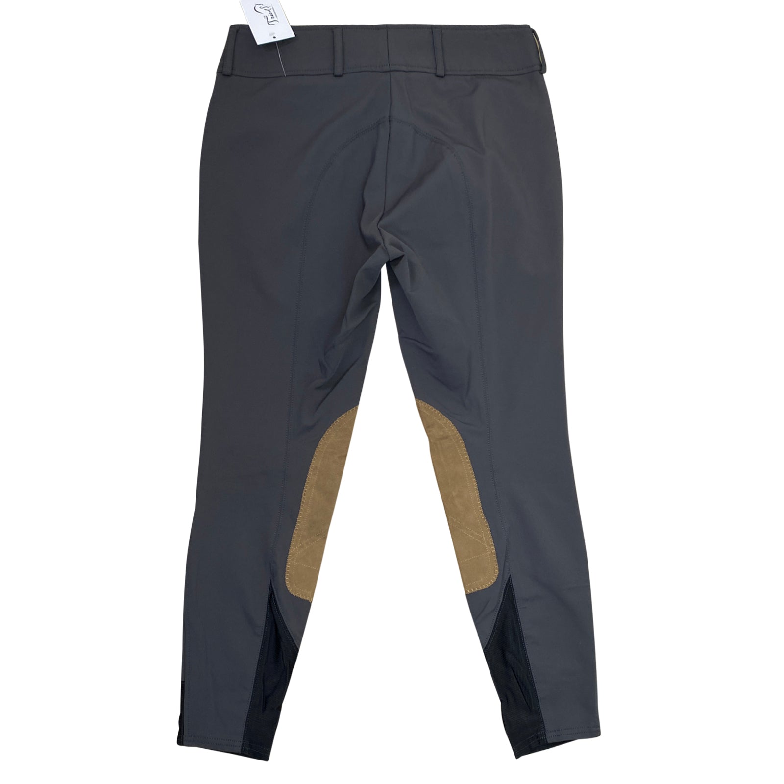 Back of RJ Classics 'Gulf' Knee Patch Breeches in Graphite - Women's 26R