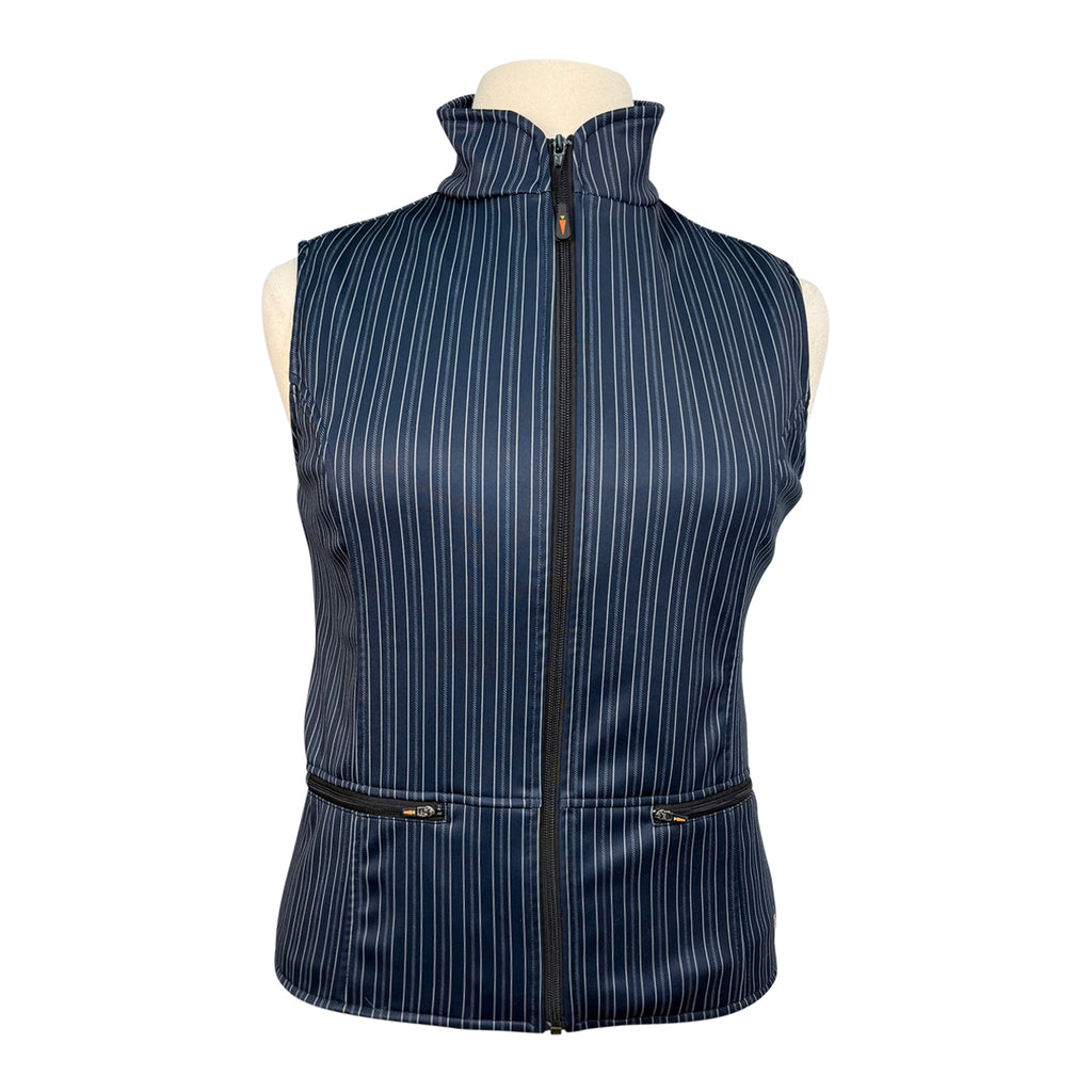 Kerrits Vest in Navy Stripes