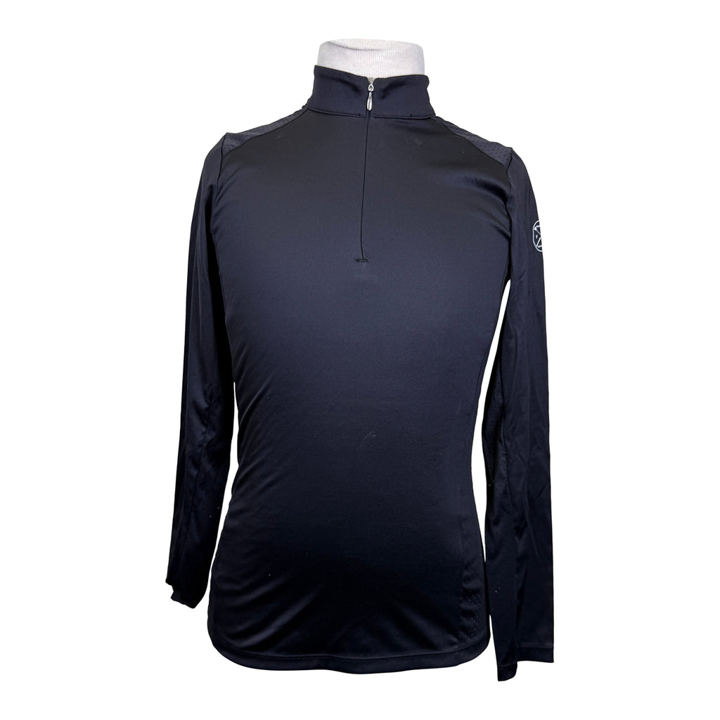 Free Ride Equestrian 'Sara' Sun Shirt in Black
