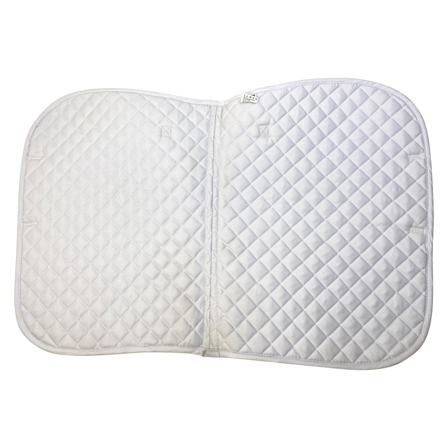 Dover Saddlery Quilted Pad in White