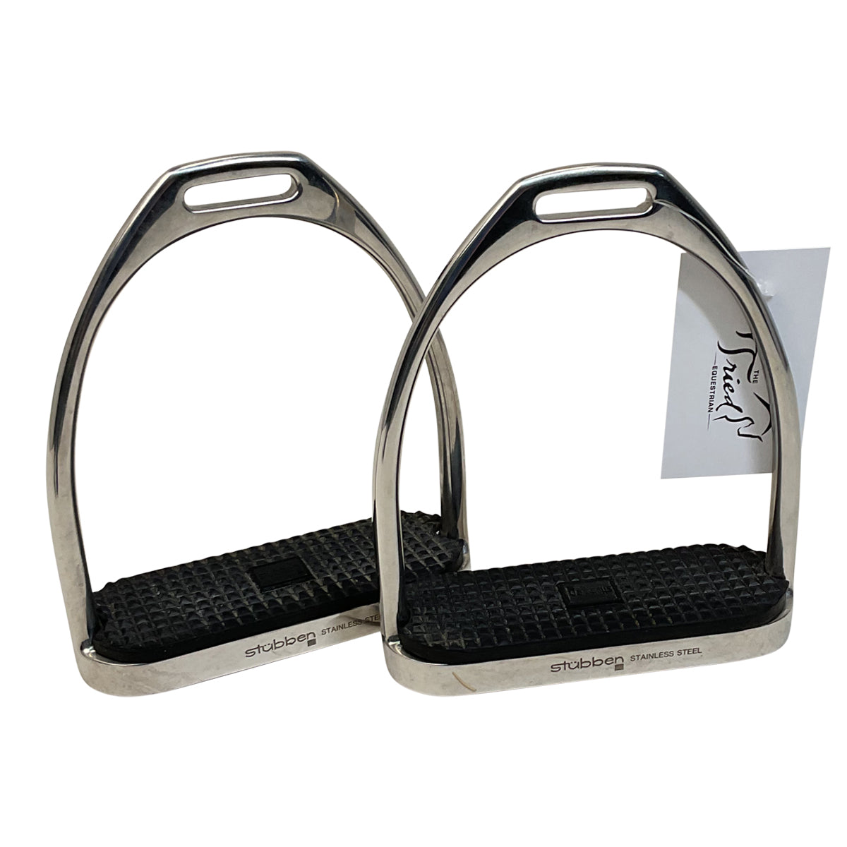 Stubben Fillis Stirrups Irons in Stainless Steel
