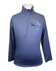Kerrits 'Top Rail CoolCore' LS Shirt in Dusk