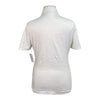 FITS Floral Show Shirt  in White - Women's XL