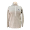 Patagonia Pull Over Half-Zip in White/Gray Chevron
