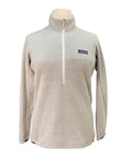 Patagonia Pull Over Half-Zip in White/Gray Chevron