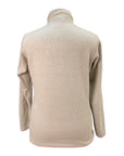 Patagonia Pull Over Half-Zip in White/Gray Chevron